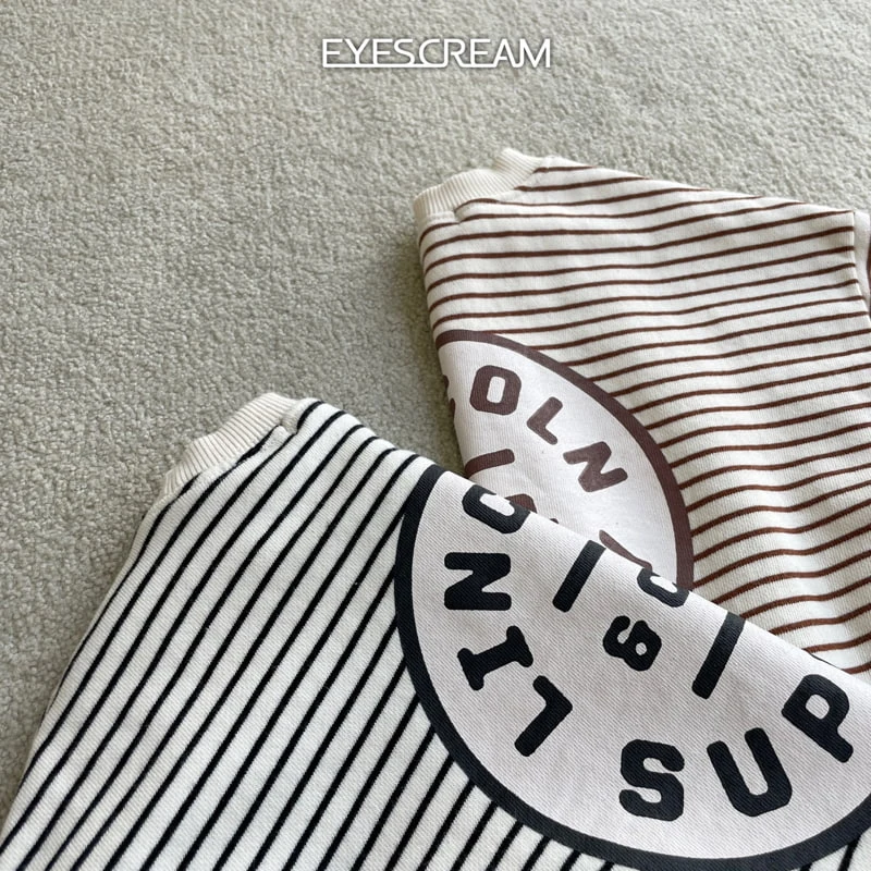 Eyescream - Korean Children Fashion - #magicofchildhood - Lincoln Stripe Tee - 4