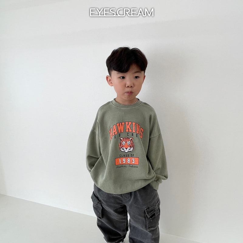 Eyescream - Korean Children Fashion - #prettylittlegirls - Paul Tiger Pigment Sweatshirts with Mom - 5