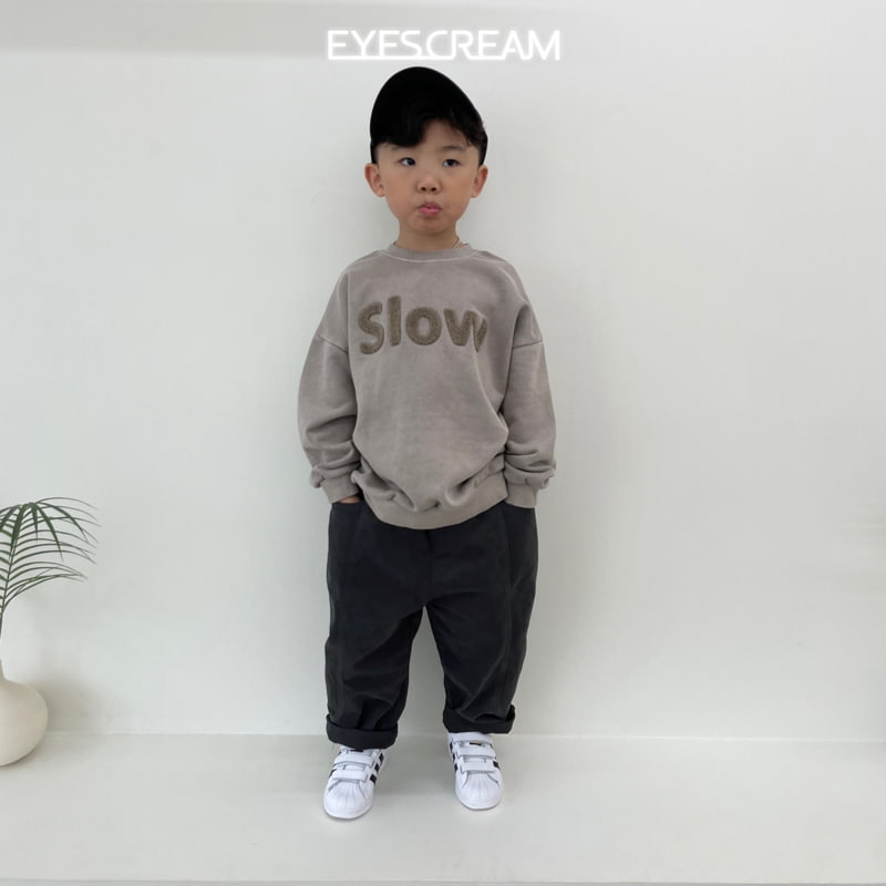 Eyescream - Korean Children Fashion - #stylishchildhood - Slow Pigment Sweatshirts with Mom - 5