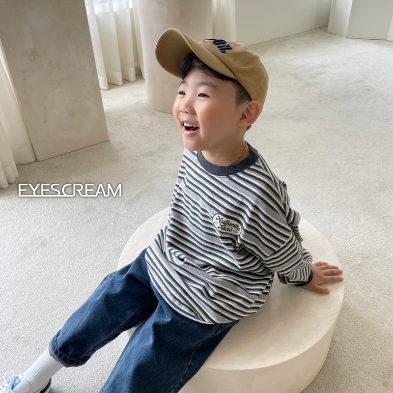 Eyescream - Korean Children Fashion - #stylishchildhood - Taco Stripe Tee with Mom - 12