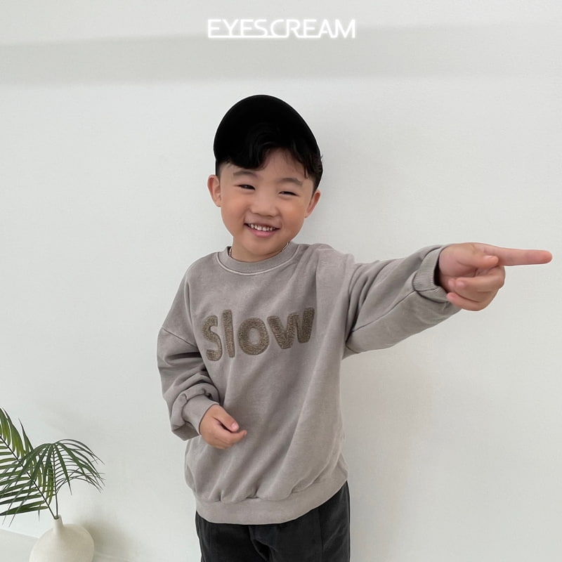 Eyescream - Korean Children Fashion - #todddlerfashion - Slow Pigment Sweatshirts with Mom - 3