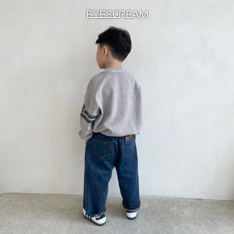 Eyescream - Korean Children Fashion - #todddlerfashion - Simple Denim Pants - 11