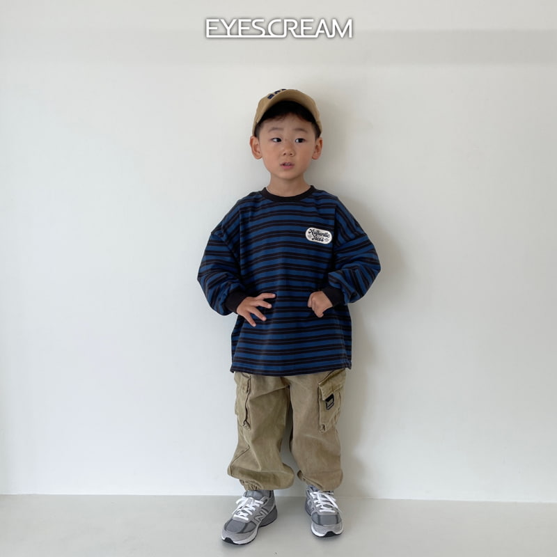 Eyescream - Korean Children Fashion - #todddlerfashion - Taco Stripe Tee with Mom - 10