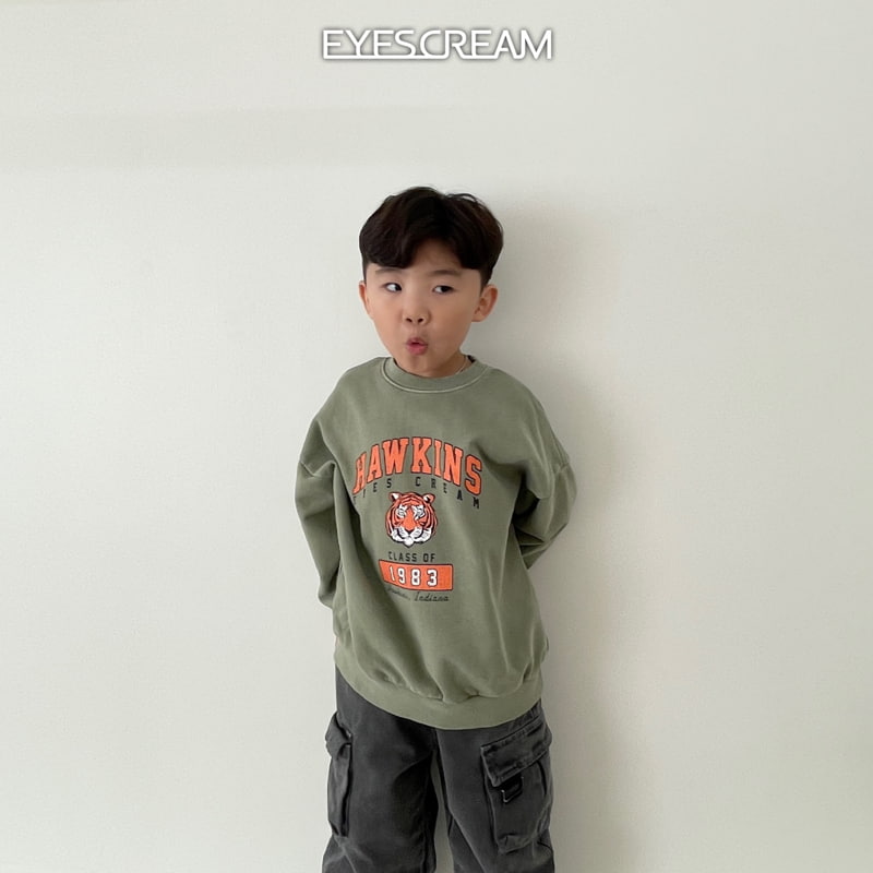 Eyescream - Korean Children Fashion - #toddlerclothing - Paul Tiger Pigment Sweatshirts with Mom - 7