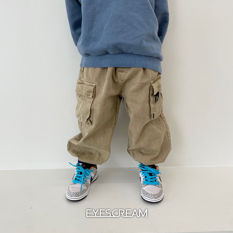 Eyescream - Korean Children Fashion - #toddlerclothing - Work Pigment Cargo Pants - 6