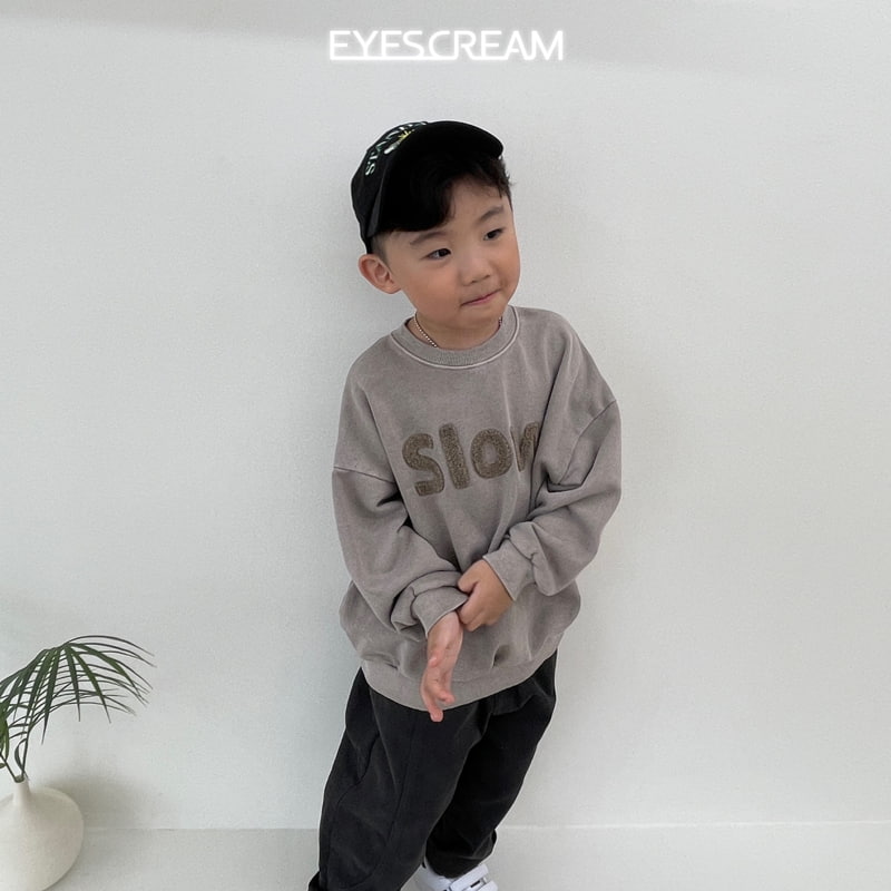 Eyescream - Korean Children Fashion - #todddlerfashion - Slow Pigment Sweatshirts with Mom - 4