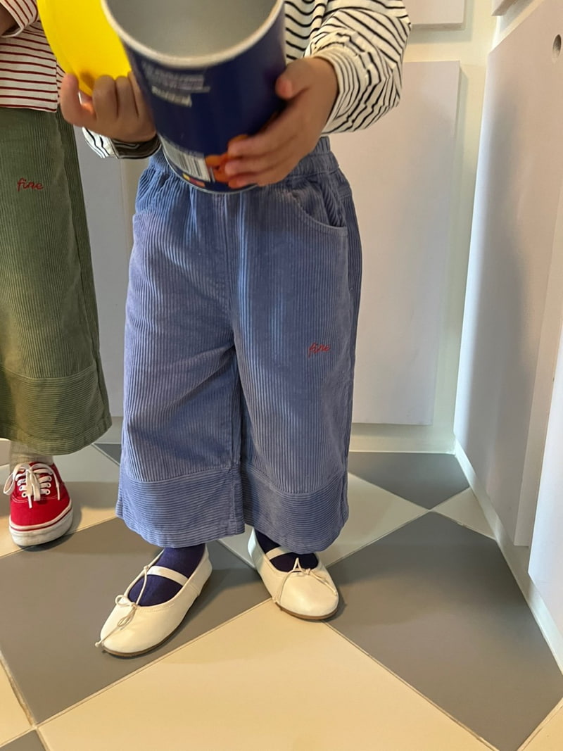 Fine-Studio - Korean Children Fashion - #kidzfashiontrend - Corduroy Pants - 9