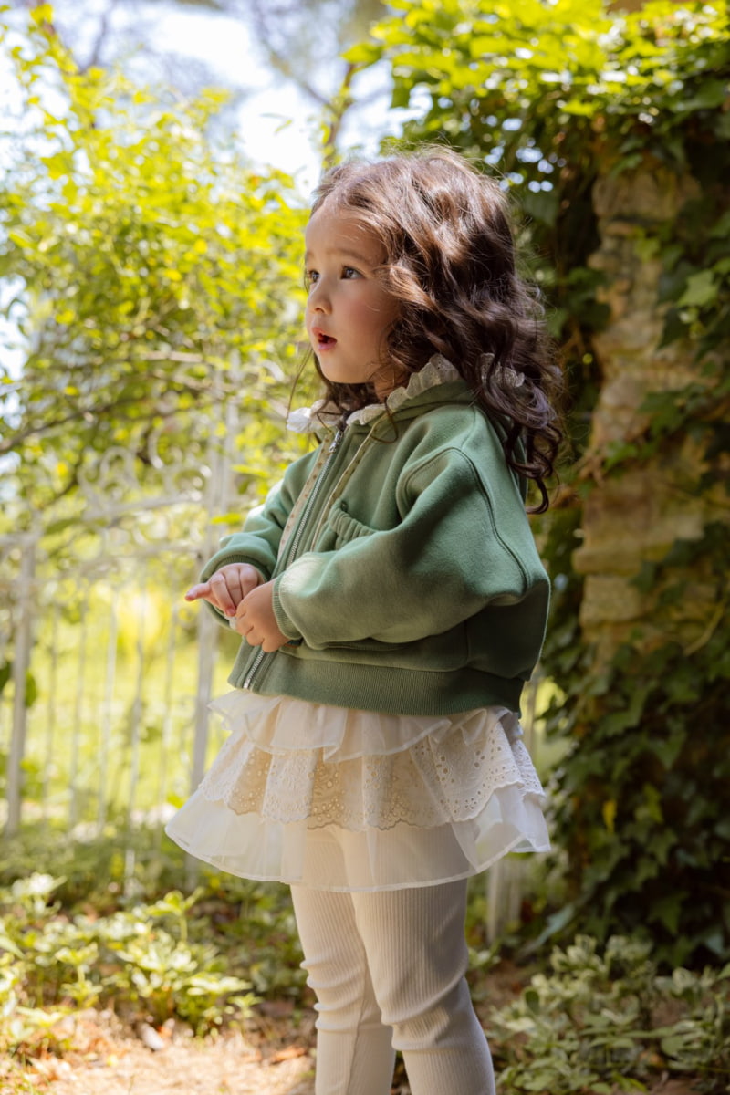 Flo - Korean Children Fashion - #discoveringself - Loha Hoodi Zip-up