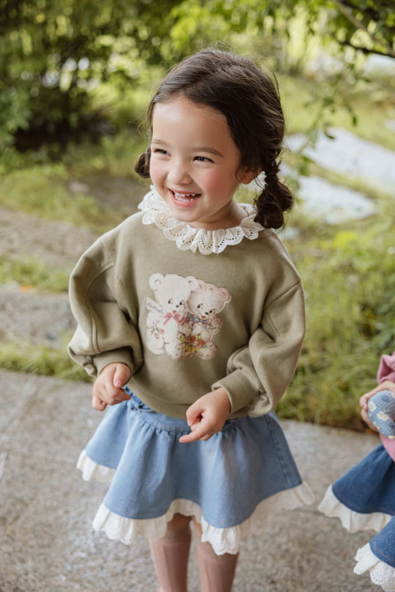 Flo - Korean Children Fashion - #kidsshorts - Twin Sweatshirts - 2