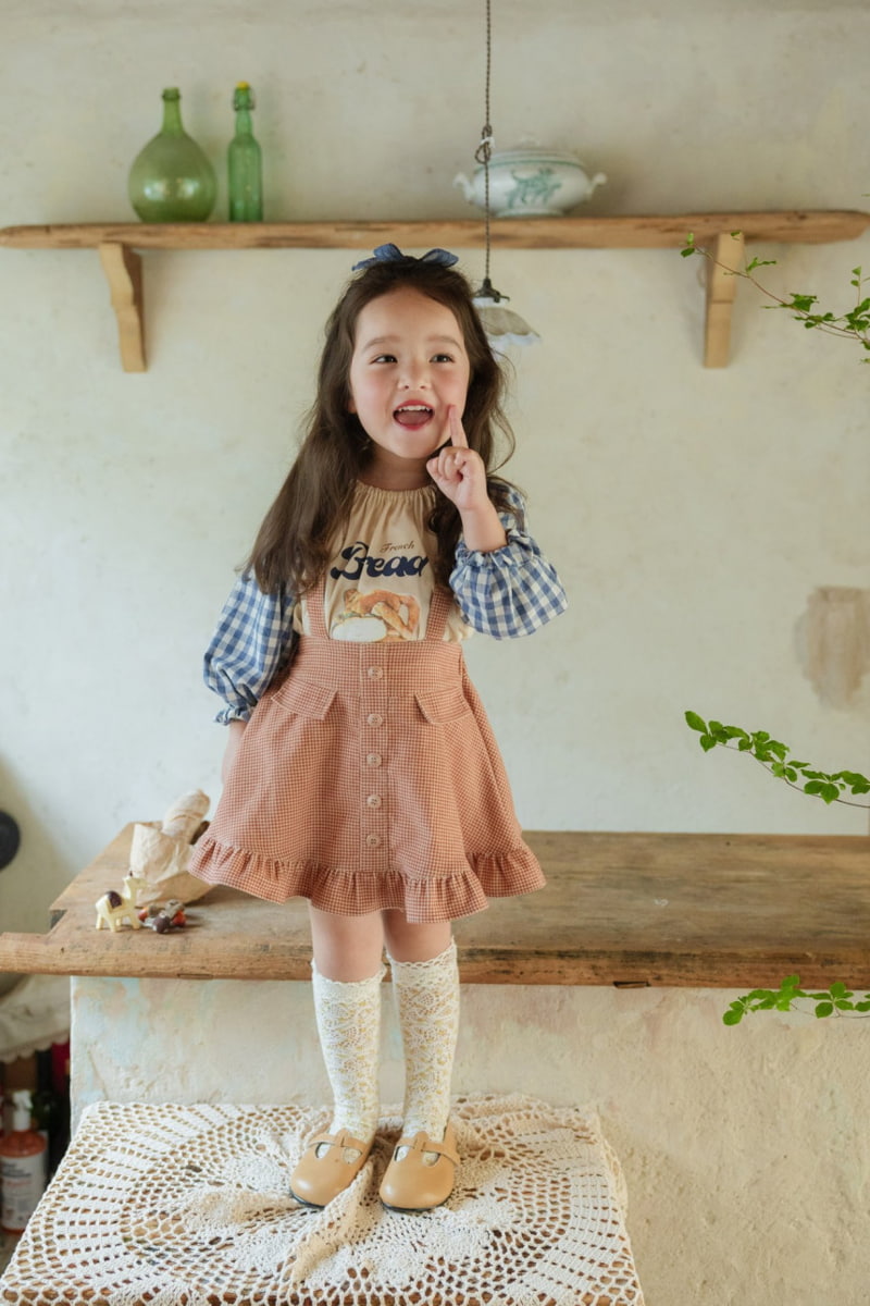 Flo - Korean Children Fashion - #littlefashionista - Mudi Suspender Skirt