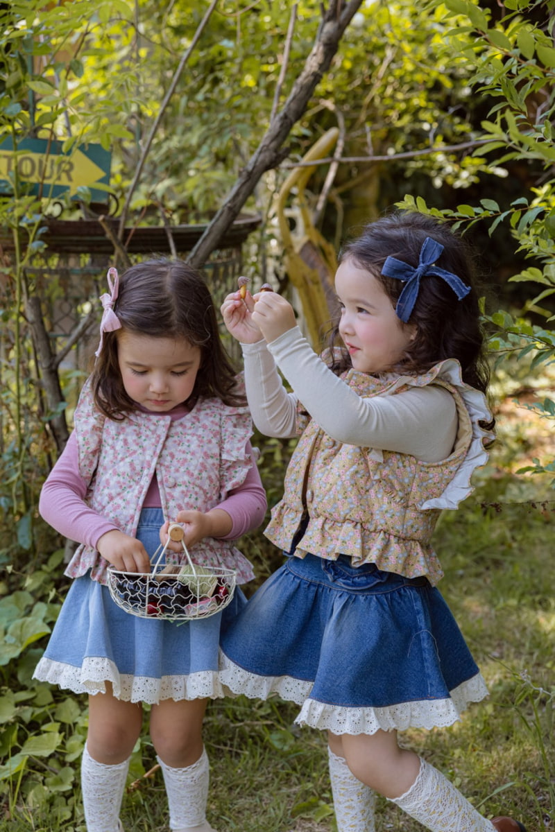 Flo - Korean Children Fashion - #magicofchildhood - Jur Denim Skirt