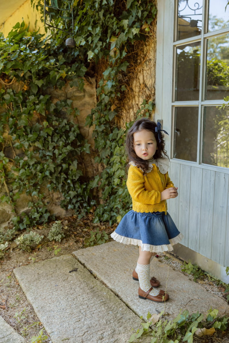 Flo - Korean Children Fashion - #stylishchildhood - Jur Denim Skirt - 6