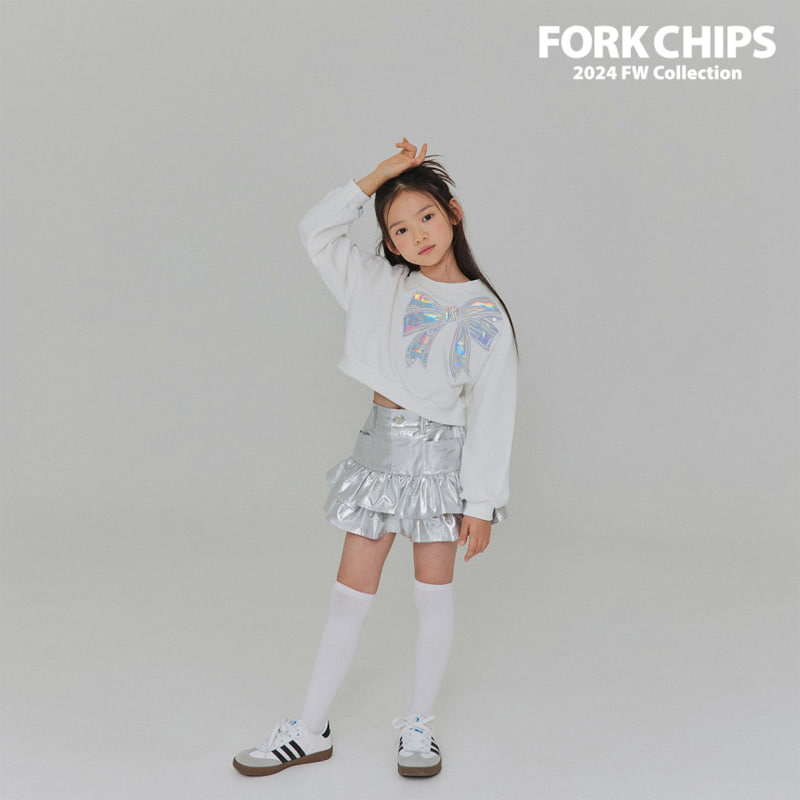 Fork Chips - Korean Children Fashion - #Kfashion4kids - Hologram Sweatshirts - 5