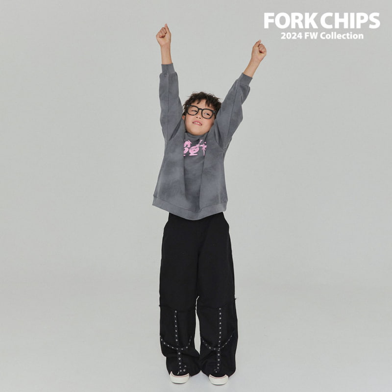 Fork Chips - Korean Children Fashion - #Kfashion4kids - Dollar Sweatshirts - 9