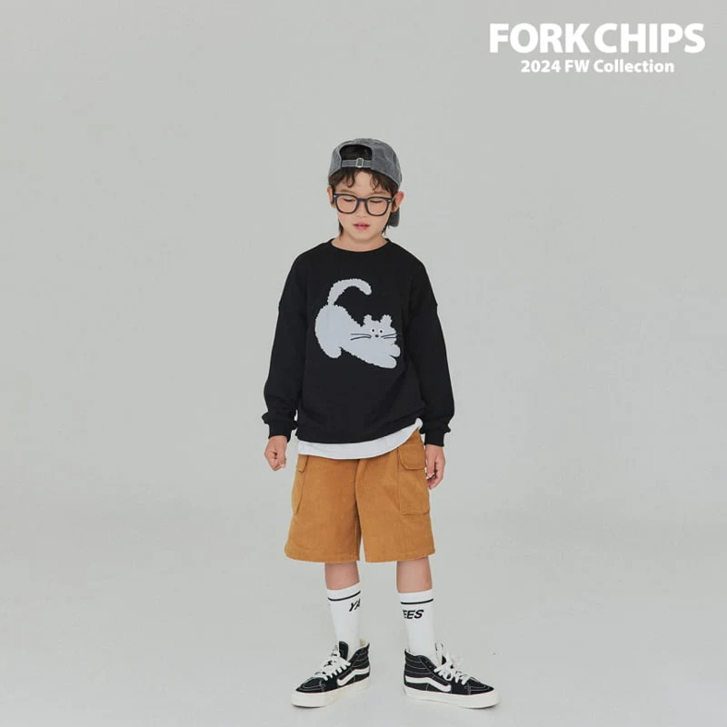 Fork Chips - Korean Children Fashion - #Kfashion4kids - Cats Sweatshirts - 5