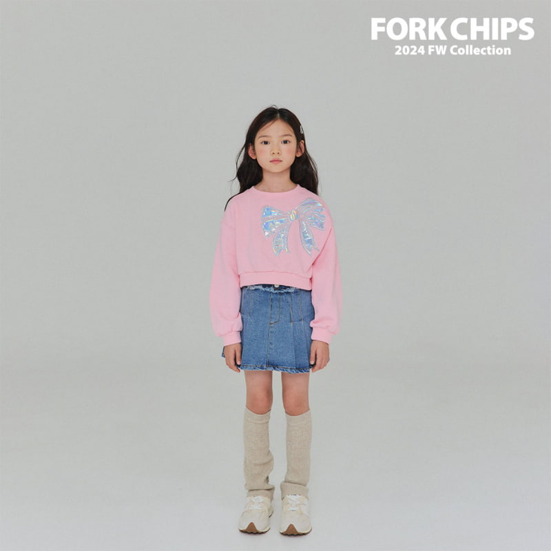 Fork Chips - Korean Children Fashion - #childofig - Hologram Sweatshirts - 10