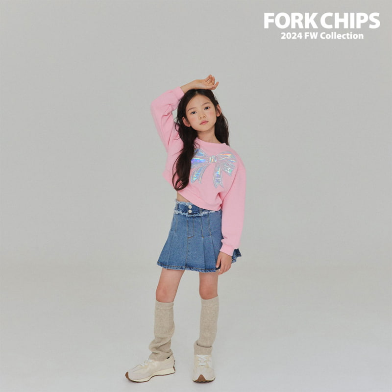 Fork Chips - Korean Children Fashion - #childofig - Hologram Sweatshirts - 11