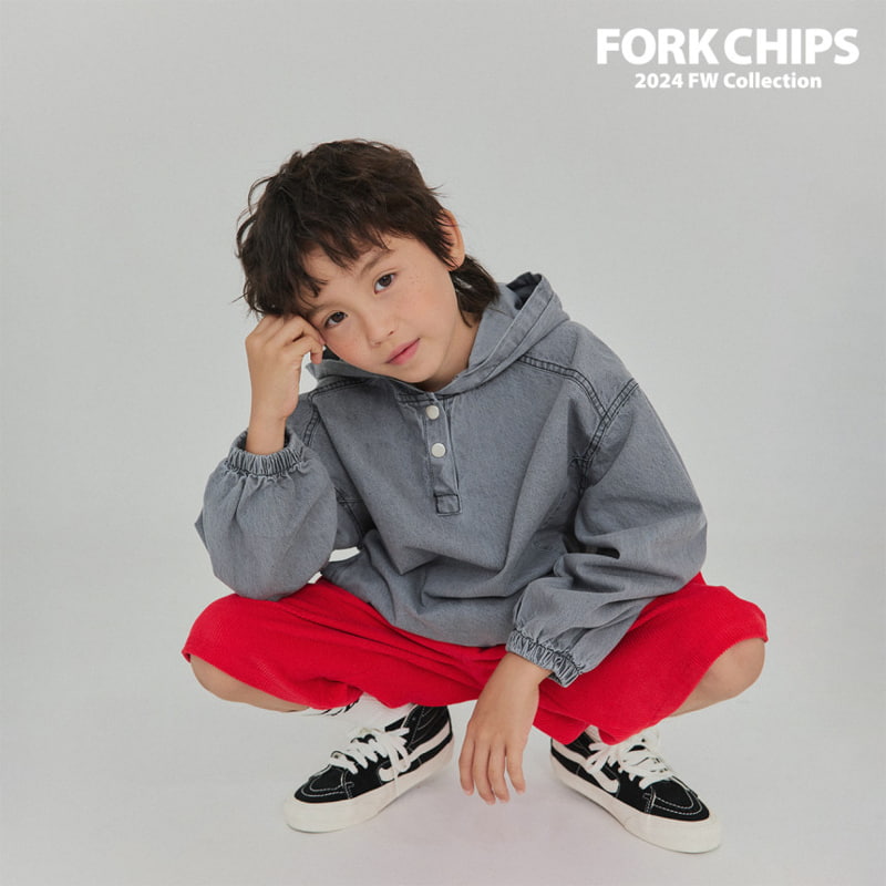 Fork Chips - Korean Children Fashion - #childofig - Hunter Corduroy Half Pants - 7