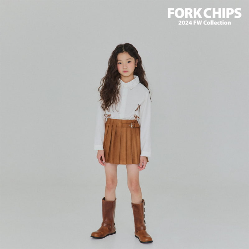 Fork Chips - Korean Children Fashion - #childofig - Country Crop Shirts - 12