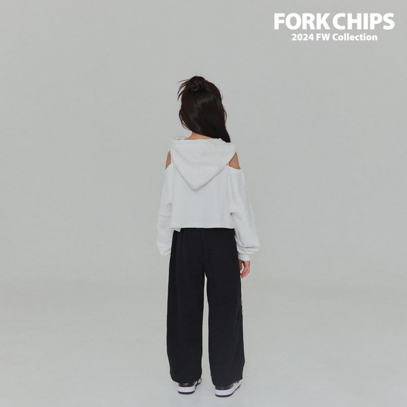 Fork Chips - Korean Children Fashion - #childrensboutique - Spray Wide Pants - 9