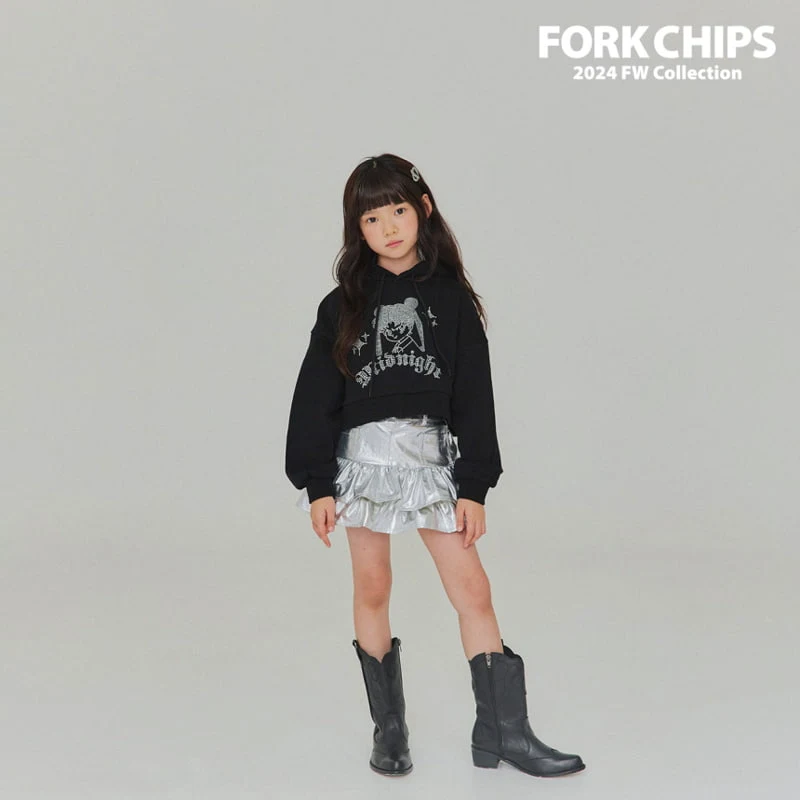 Fork Chips - Korean Children Fashion - #childrensboutique - Midnight Hood Top - 6