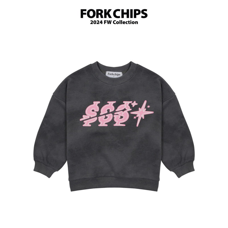 Fork Chips - Korean Children Fashion - #childrensboutique - Dollar Sweatshirts - 2