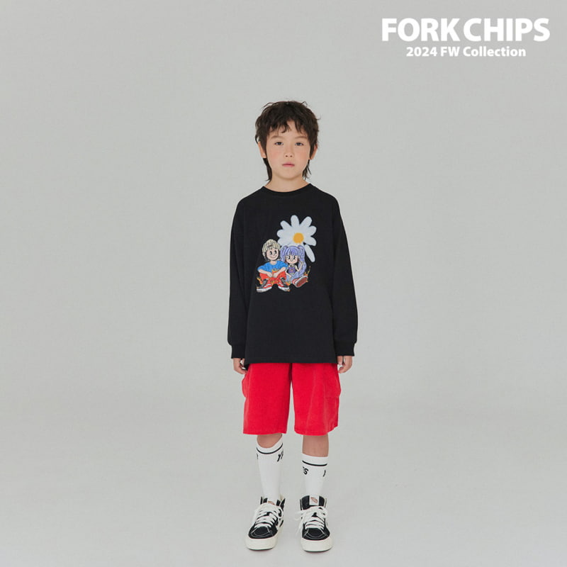 Fork Chips - Korean Children Fashion - #designkidswear - Daisy Tee - 12