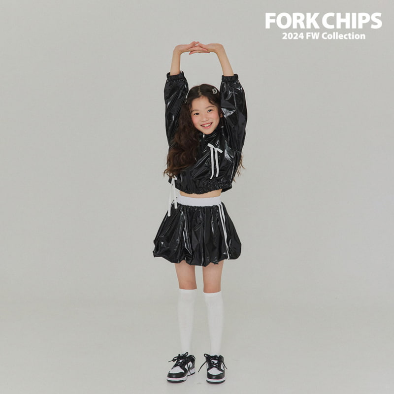 Fork Chips - Korean Children Fashion - #discoveringself - Silky Balloon Skirt - 6