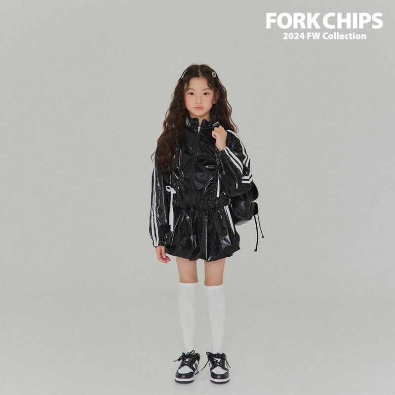 Fork Chips - Korean Children Fashion - #fashionkids - Silky Balloon Skirt - 7