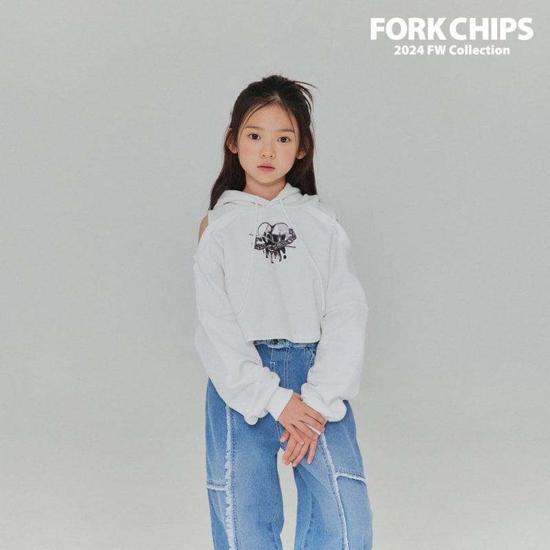 Fork Chips - Korean Children Fashion - #fashionkids - Tessel Denim Pants - 5