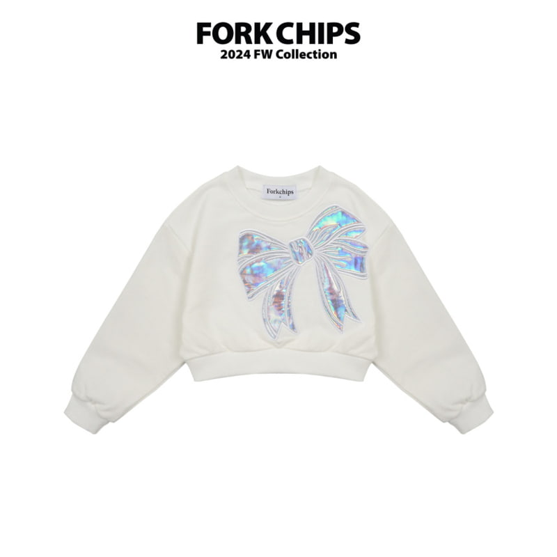 Fork Chips - Korean Children Fashion - #fashionkids - Hologram Sweatshirts