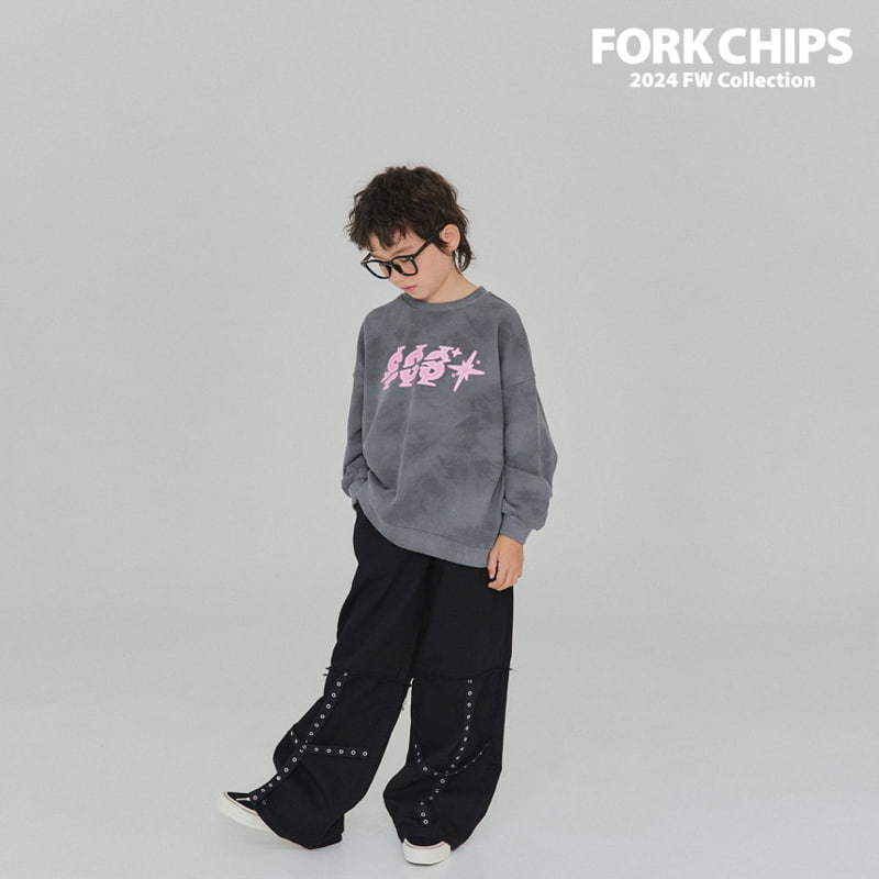 Fork Chips - Korean Children Fashion - #fashionkids - Dollar Sweatshirts - 5