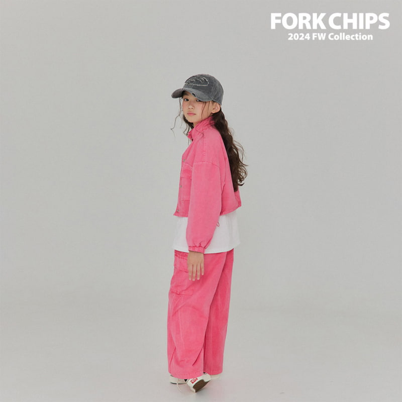 Fork Chips - Korean Children Fashion - #kidsshorts - Walking Dying Jumper - 9