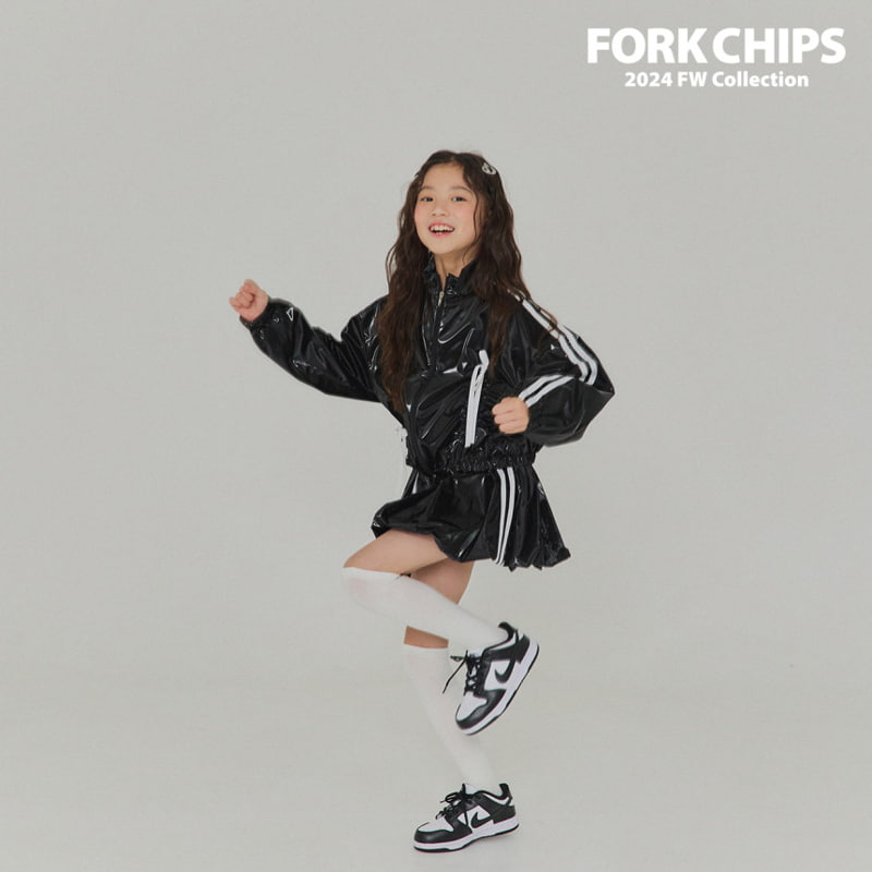 Fork Chips - Korean Children Fashion - #kidsshorts - Silky Balloon Skirt - 8