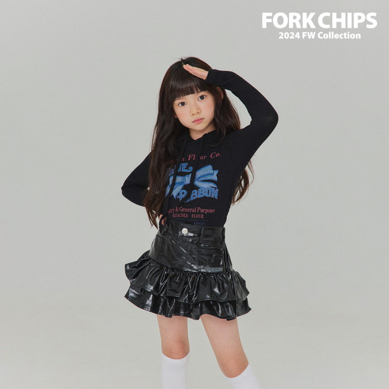 Fork Chips - Korean Children Fashion - #kidsshorts - Dia Cancan Skirt - 3