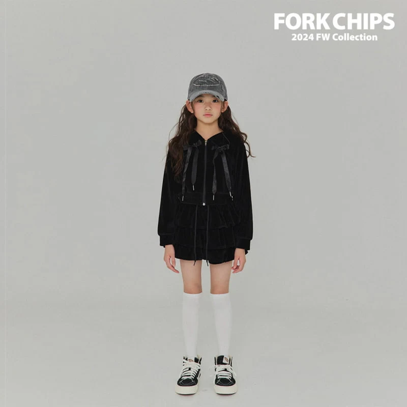 Fork Chips - Korean Children Fashion - #kidsstore - High Teen Cancan Skirt - 6