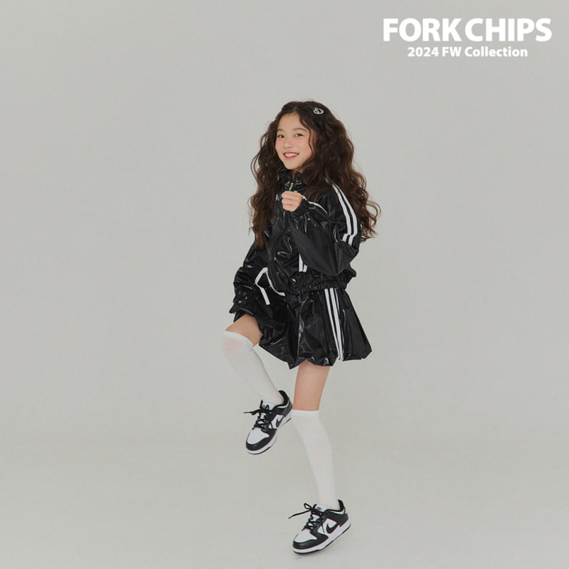 Fork Chips - Korean Children Fashion - #kidzfashiontrend - Silky Balloon Skirt - 10