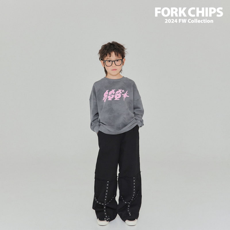 Fork Chips - Korean Children Fashion - #kidzfashiontrend - Dollar Sweatshirts - 8