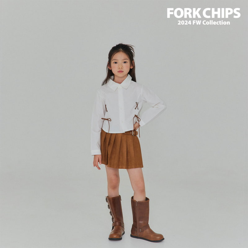 Fork Chips - Korean Children Fashion - #kidzfashiontrend - Country Crop Shirts - 3