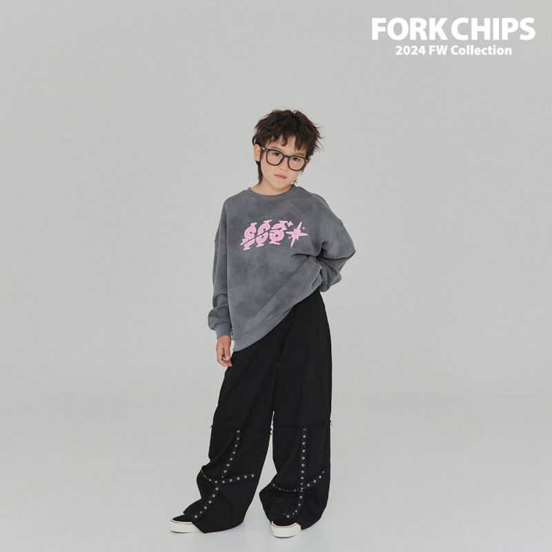 Fork Chips - Korean Children Fashion - #littlefashionista - Dollar Sweatshirts - 10