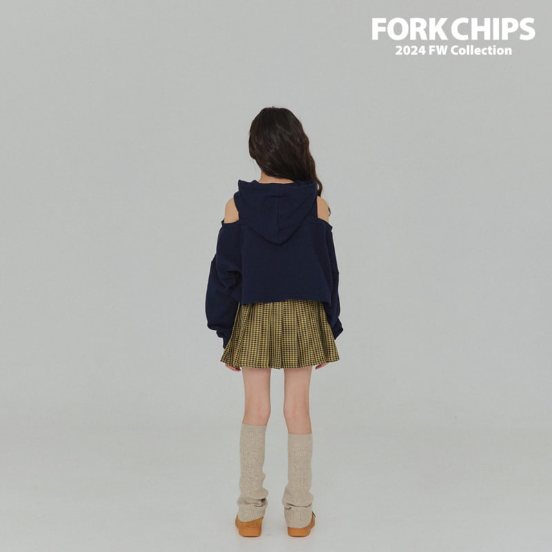 Fork Chips - Korean Children Fashion - #magicofchildhood - Love Chain Hood Top - 10