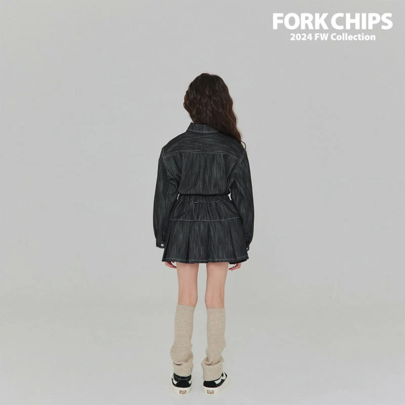 Fork Chips - Korean Children Fashion - #minifashionista - Ov Stitch Shirt - 7