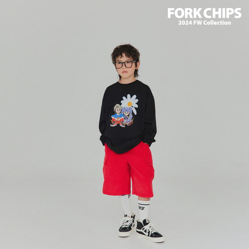 Fork Chips - Korean Children Fashion - #prettylittlegirls - Daisy Tee - 6