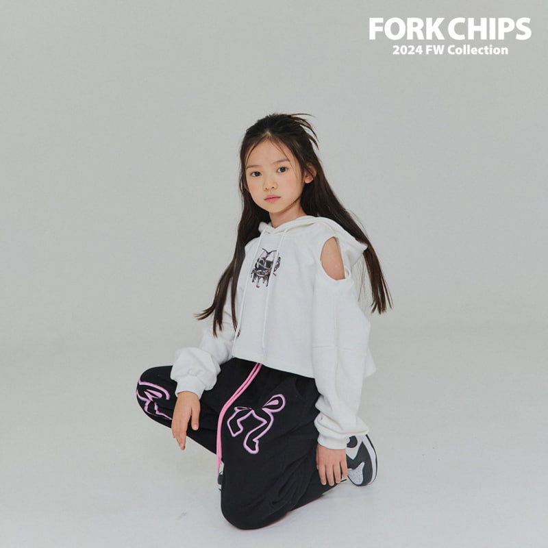 Fork Chips - Korean Children Fashion - #stylishchildhood - Spray Wide Pants - 7