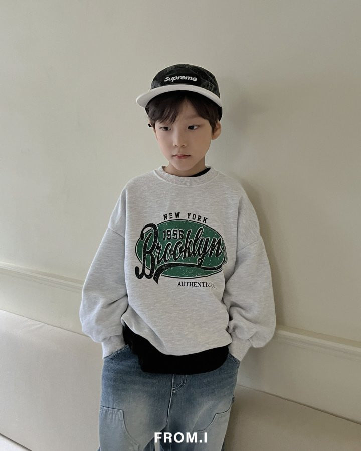 From I - Korean Children Fashion - #stylishchildhood - Brooklyn Sweatshirts - 4