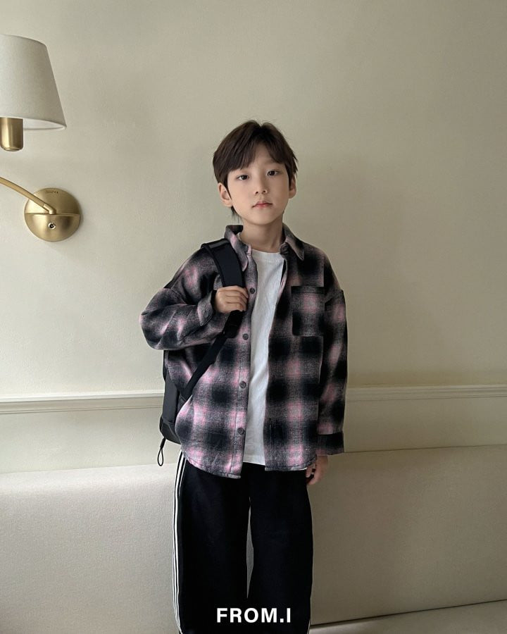 From I - Korean Children Fashion - #childofig - Check Shirt - 9