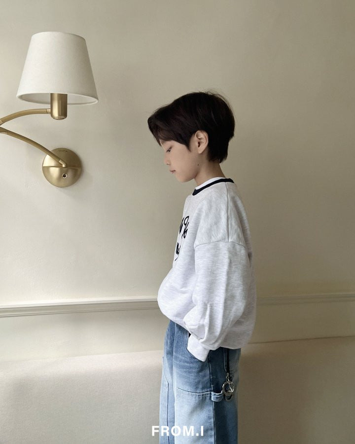 From I - Korean Children Fashion - #childofig - New York Embroidery Sweatshirts - 11