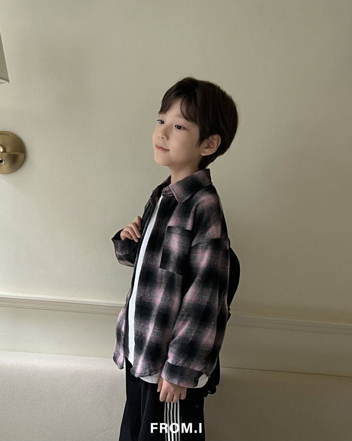 From I - Korean Children Fashion - #childrensboutique - Check Shirt - 10