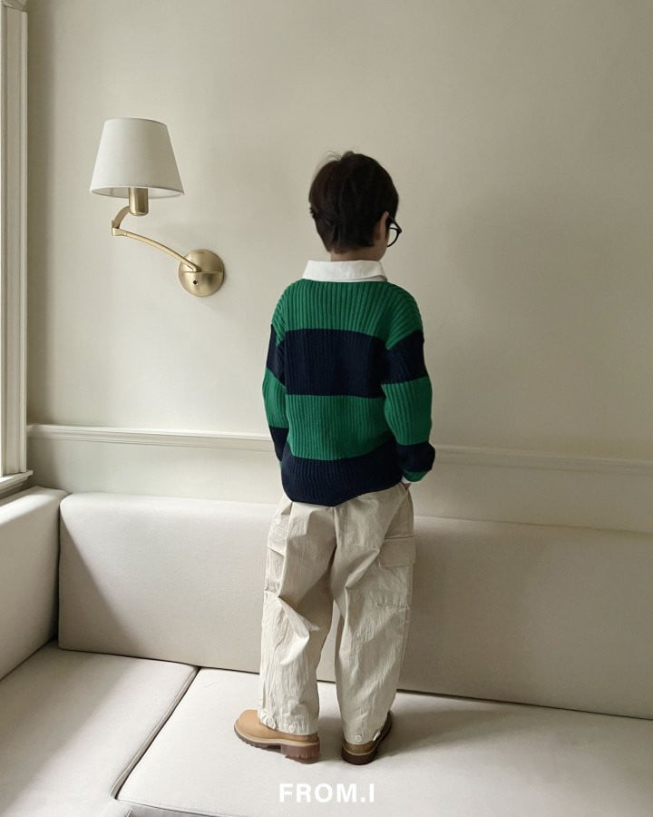 From I - Korean Children Fashion - #discoveringself - Bizo Cargo Cotton Pants - 9