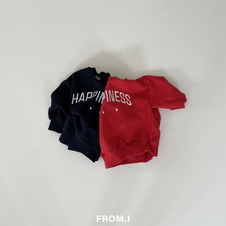 From I - Korean Children Fashion - #discoveringself - Happiness Sweatshirts